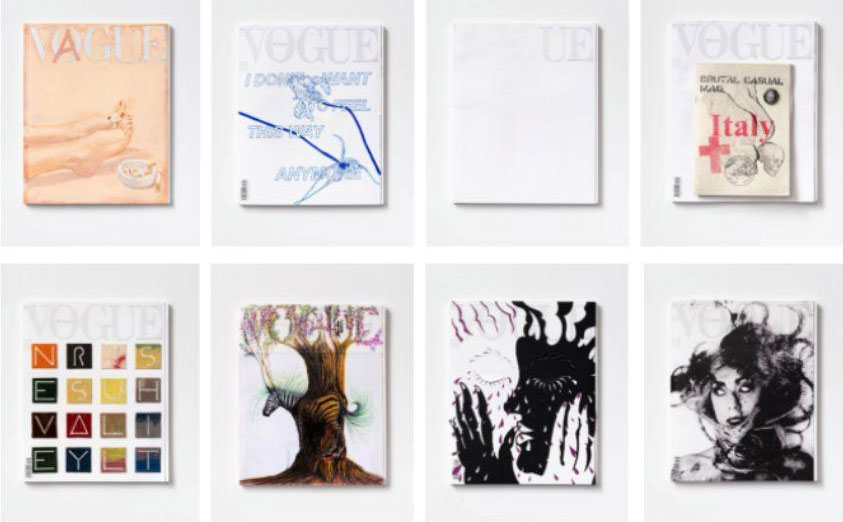 Massa, 49 artisti italiani, giovani e affermati, hanno ridisegnato la copertina di Vogue