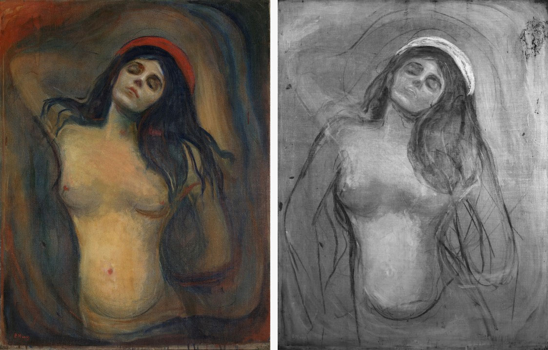Importante scoperta sulla Madonna di Edvard Munch: riemerge il disegno preparatorio
