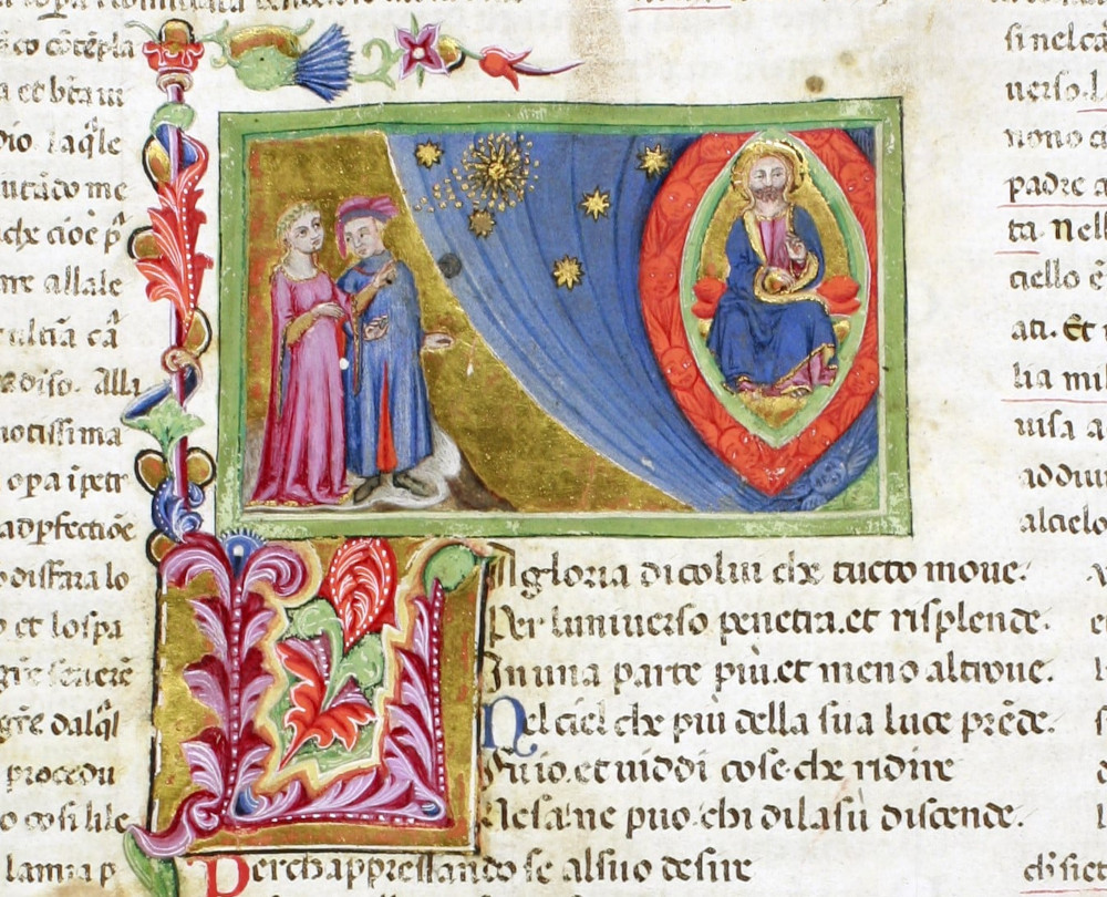 Alla Biblioteca Nazionale di Napoli 700 anni d'iconografia dantesca, da codici miniati a preziose edizioni della Commedia