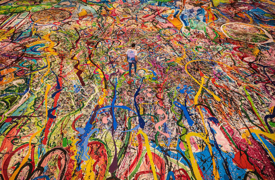 World's largest painting sold at charity auction for $62 million
