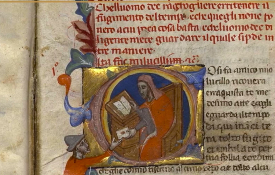 Biblioteca Nazionale Napoli, restaurati tre importanti codici dell'epoca di Dante 