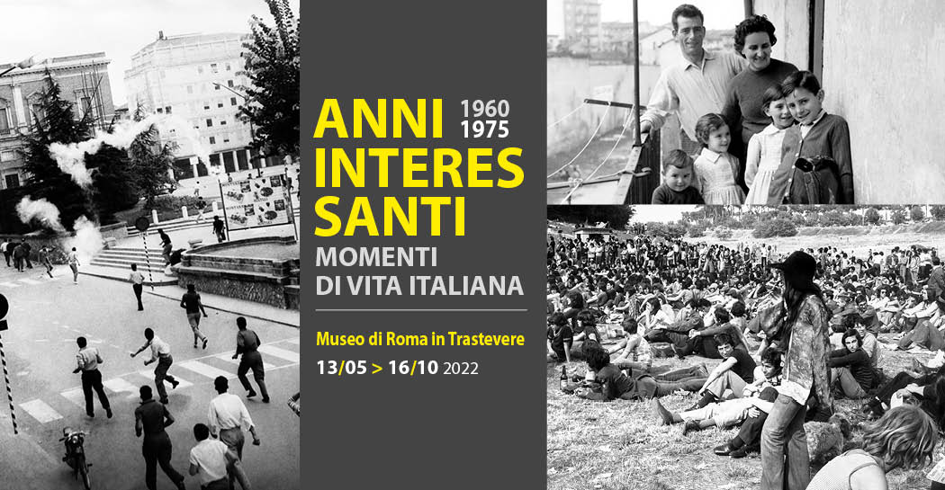 L'Italia tra il 1960 e il 1975 raccontata in una mostra al Museo di Roma in Trastevere