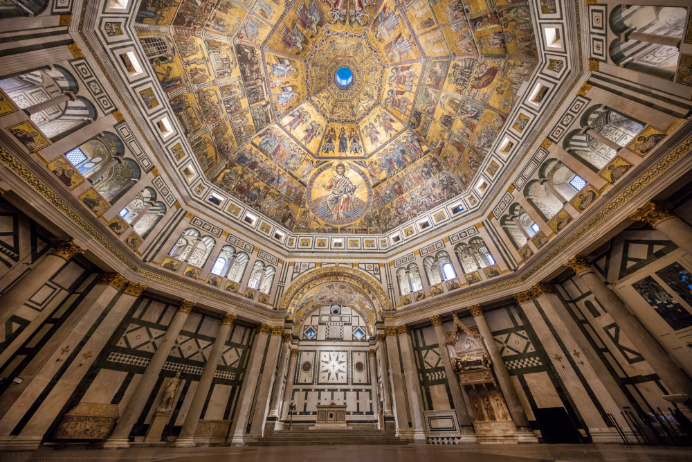 Il Battistero di Firenze resterà chiuso fino a metà dicembre per il restauro dei mosaici della cupola 
