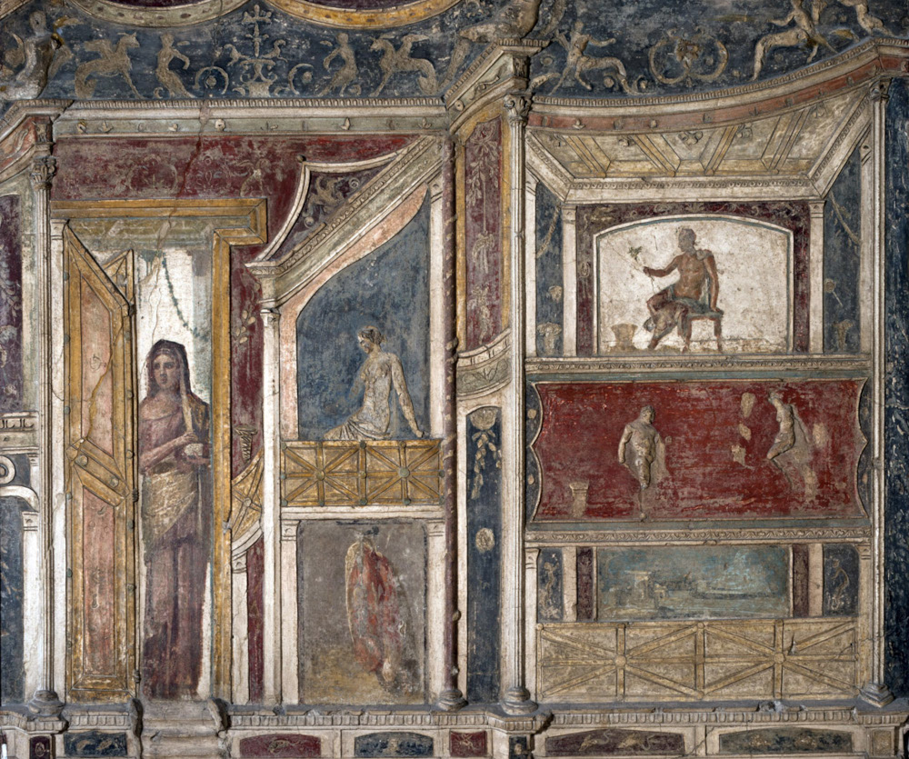 I pittori di Pompei: a Bologna oltre 100 opere da Napoli. Ricostruiti interi ambienti pompeiani 