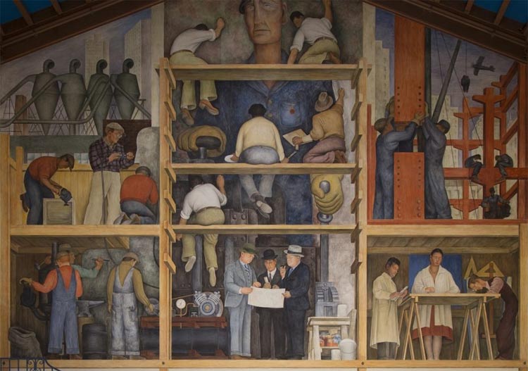 Chiude il San Francisco Art Institute, sede di uno dei più famosi murales di Rivera