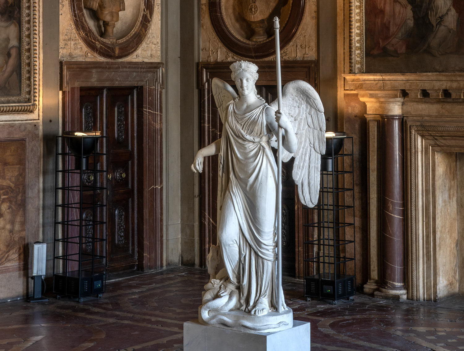 In Florence, the plaster of the Kiev Peace is exhibited by Antonio Canova