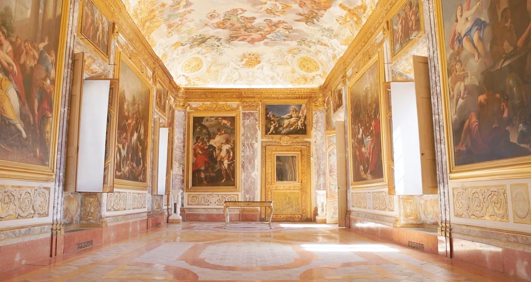 Macerata, terminati i restauri del sontuoso piano nobile di Palazzo Buonaccorsi