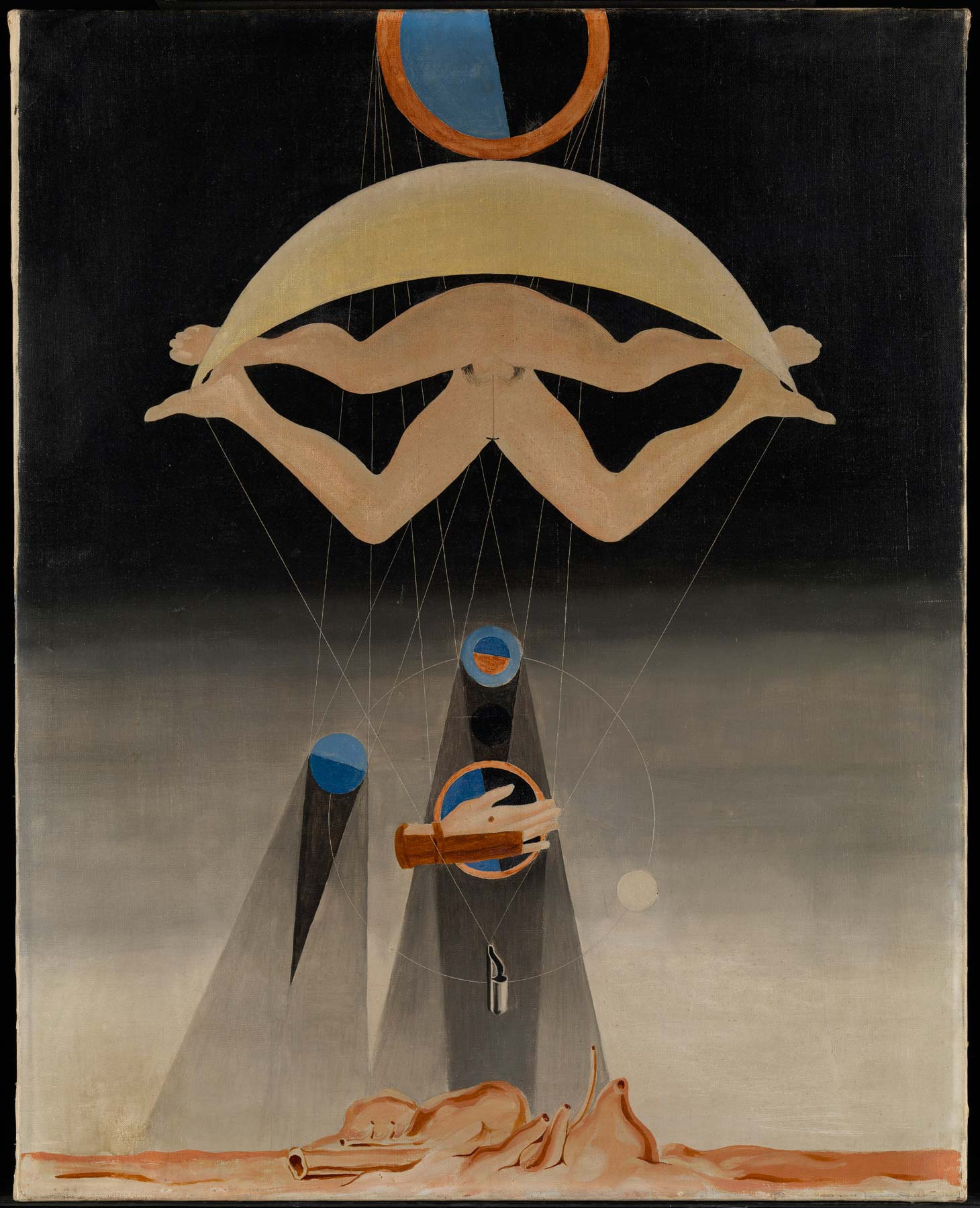 Max Ernst, Gli uomini non ne sapranno nulla (1923; olio su tela, 80,3 x 63,8 cm; Londra, Tate)
