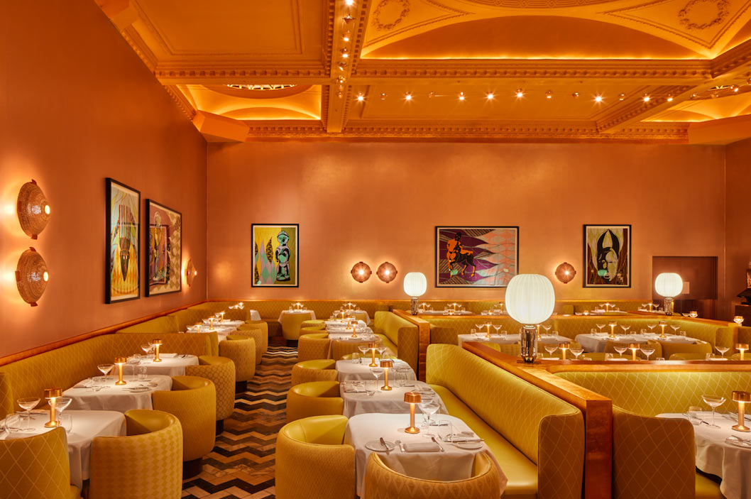 Due grandi artisti internazionali trasformano ristorante di Londra in un'opera d'arte