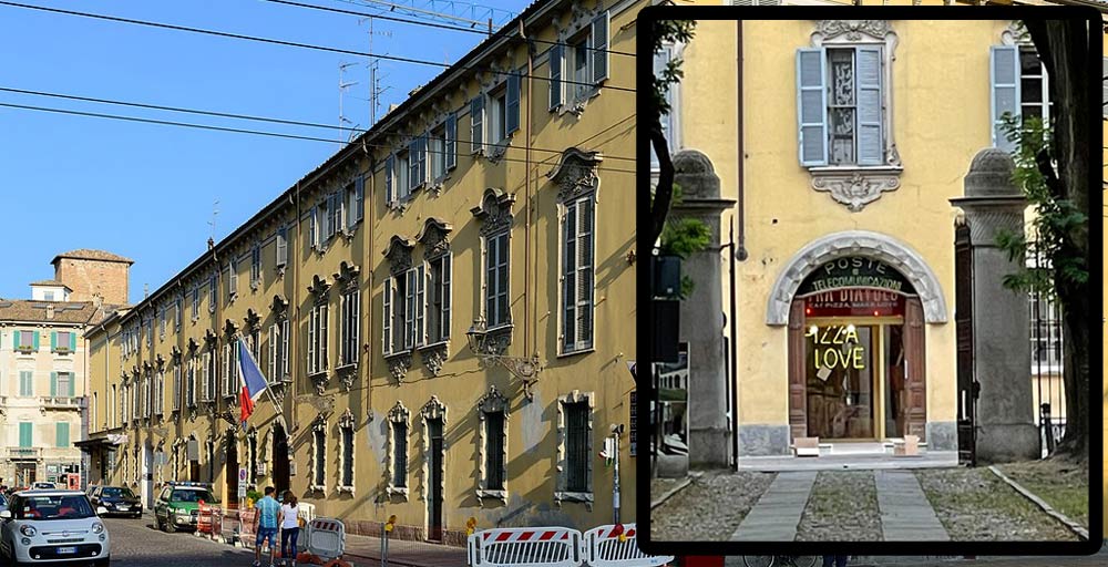 Parma, pizzeria opens inside historic Art Nouveau building. Citizens protest