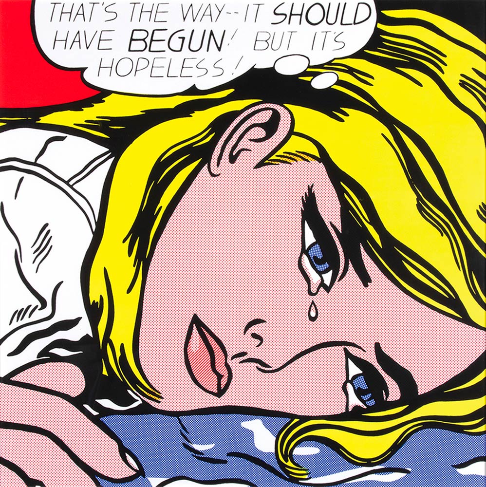 Roy Lichtenstein, comics and Pop Art: life, major works, style