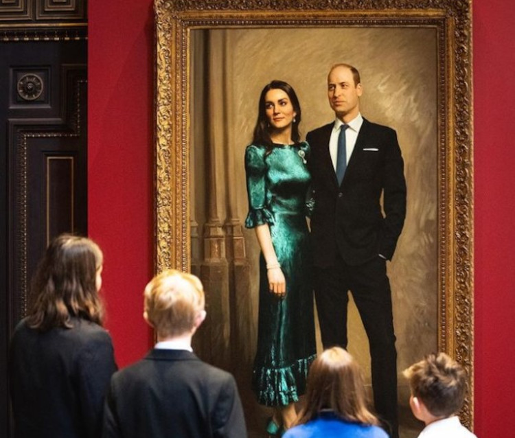 Ecco il primo ritratto ufficiale di William e Kate. Esposto al Fitzwilliam Museum di Cambridge 