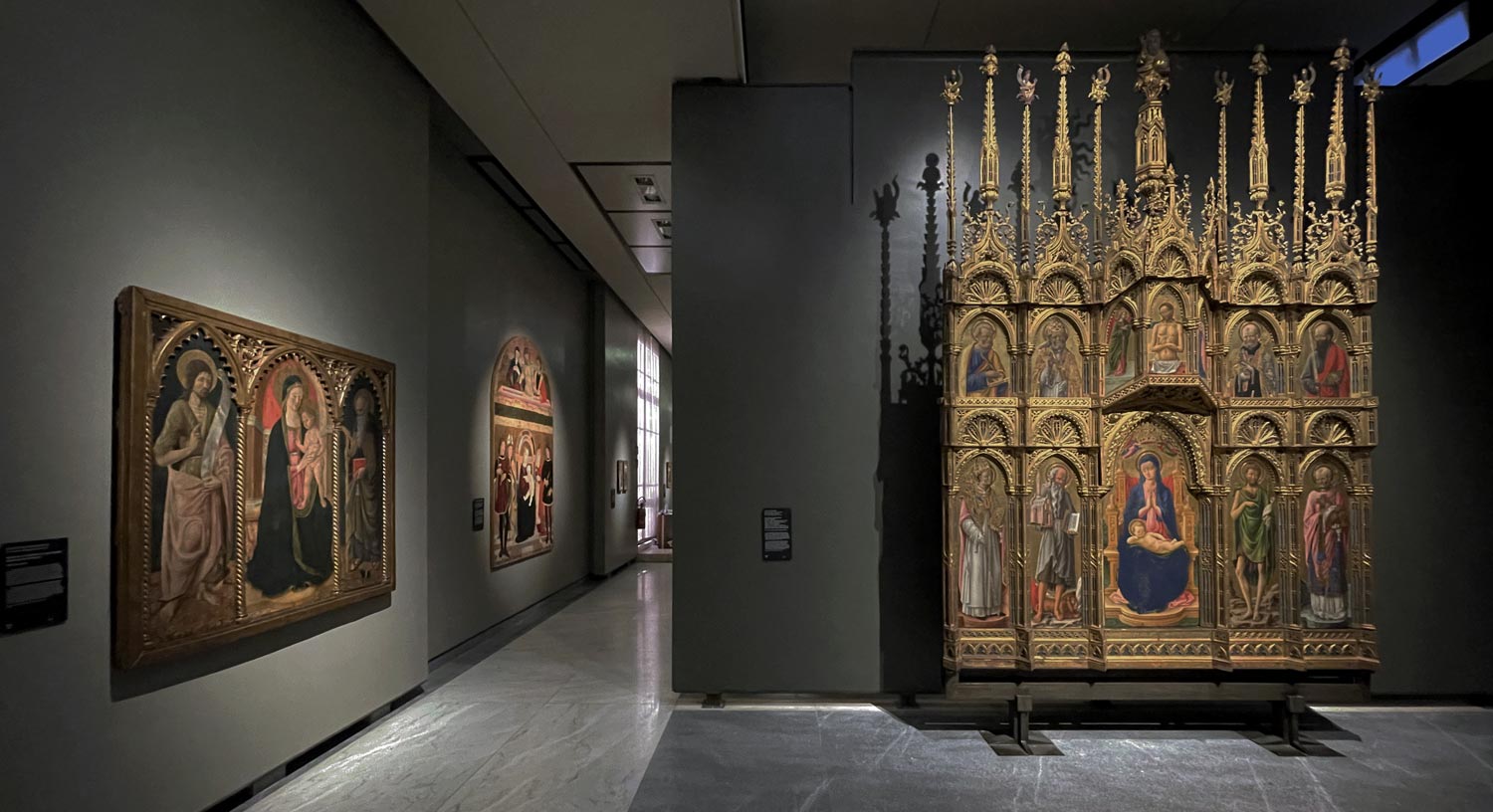 Bologna, At Pinacoteca Nazionale Completely Rearranged Renaissance Rooms