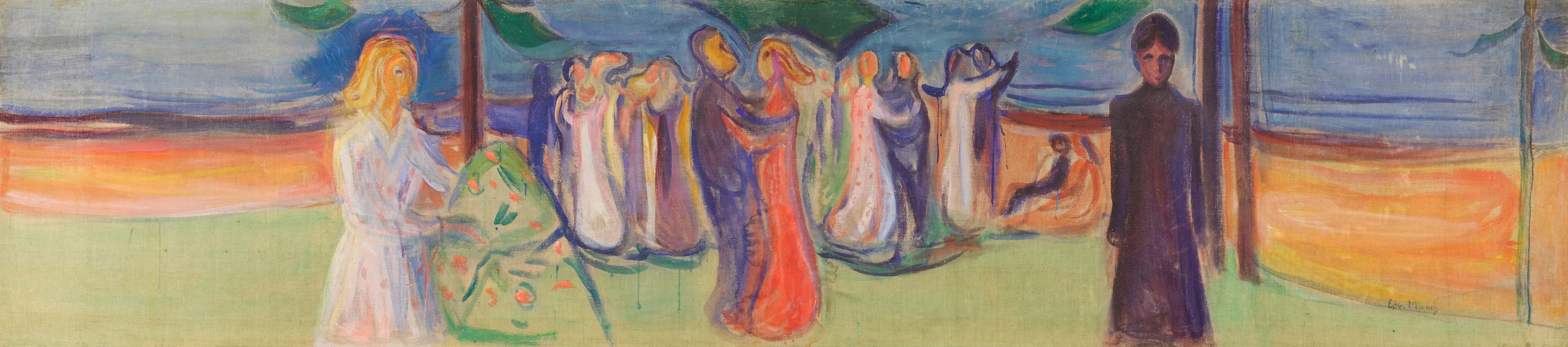 Un'opera monumentale di Edvard Munch va in asta da Sotheby's: è la Danza sulla spiaggia