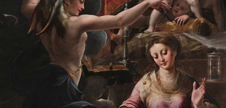 The disjointed nonconformity of Girolamo Mazzola Bedoli's Annunciation